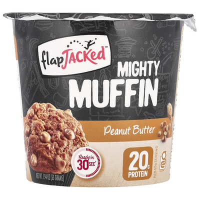 Mighty Muffin, арахисовое масло, 1.94 oz (55 g)
