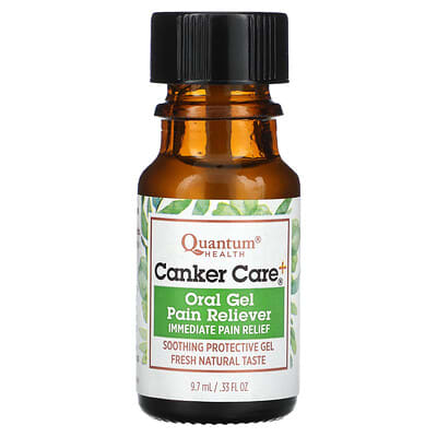 Canker Care+, Гель для полости рта от боли, 0.33 fl oz (9.7 ml)