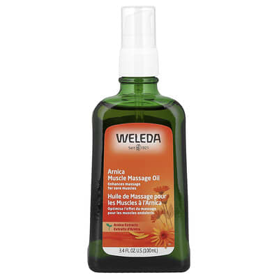 Weleda масло для массажа мышц Arnica, 3.4 fl oz (100 ml)