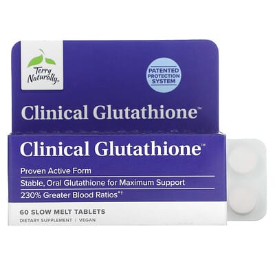 Clinical Glutathione™, 60 таблеток медленного растворения (150 mg на таблетку)