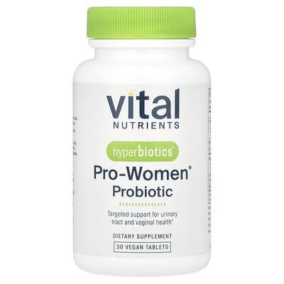 Hyperbiotics® Pro-Women® пробиотик, 30 веганских таблеток