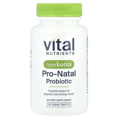 Hyperbiotics®, Pro-Natal Probiotic, 30 веганских таблеток