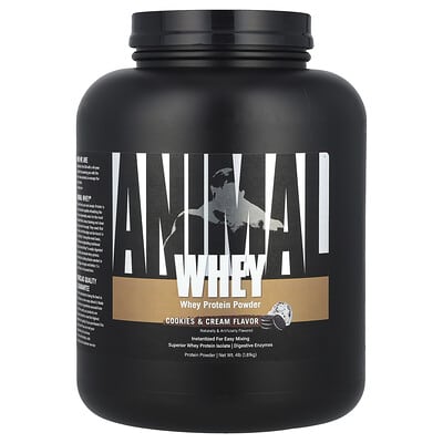 Сывороточный протеин Cookies & Cream, 4 lb (1.81 kg)