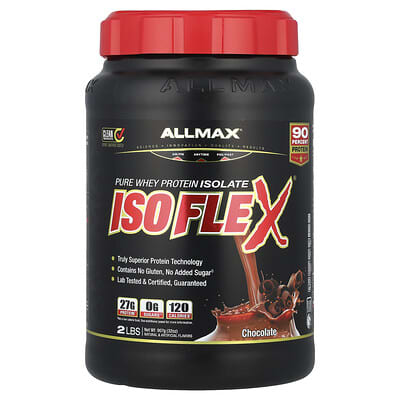 ISOFLEX®, Pure Whey Protein Isolate, Chocolate, 2 lbs (907 g)