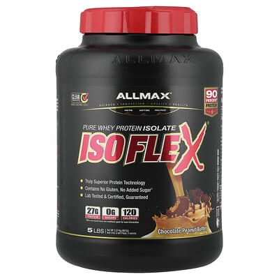 ISOFLEX® Изолят сывороточного протеина, Chocolate Peanut Butter, 2.27 kg