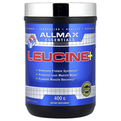 Аминокислоты Essentials, Leucine+, 14.11 oz (400 g)