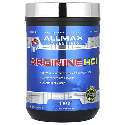 Essentials, аргинин HCl, 14.11 oz (400 g)