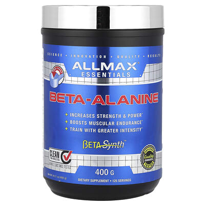 ALLMAX Essentials, бета-аланин, 14.11 oz (400 g)