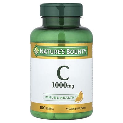 Vitamin C, 1,000 mg, 100 Caplets