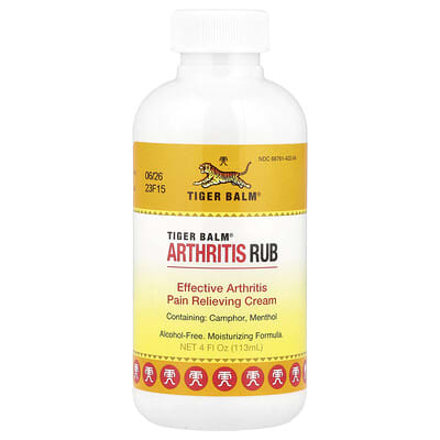 Arthritis Rub, Alcohol-Free, 4 fl oz (113 ml)