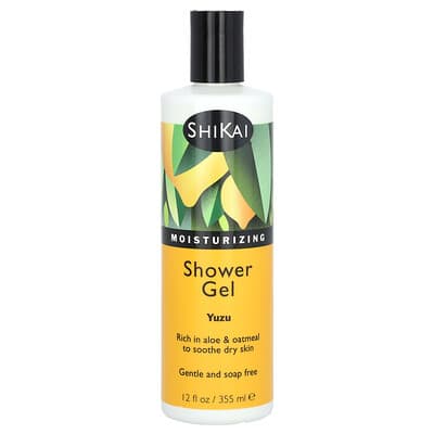 Shikai увлажняющий гель для душа, Yuzu, 12 fl oz (355 ml)