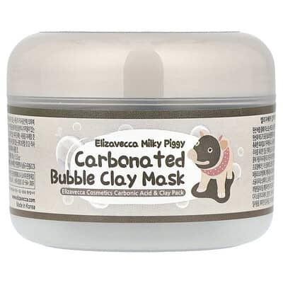 Milky Piggy, Газированная глиняная маска для лица, 3.53 oz (100 g)