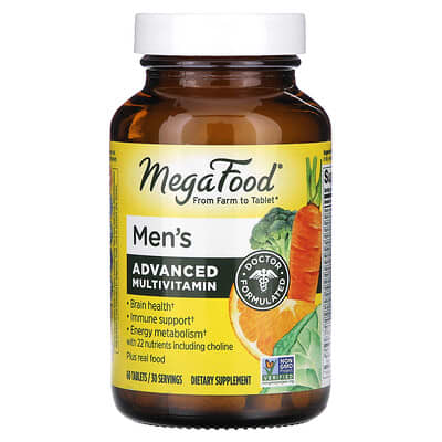 Мужской Advanced Multivitamin, 60 Tablets