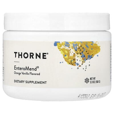 Thorne поддержка кишечника, апельсин-ваниль, 5.9 oz (168 g)