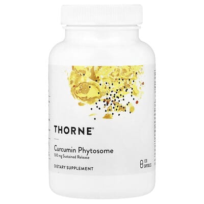 Curcumin Phytosome, пролонгированное высвобождение, 120 капсул (250 mg на капсулу)