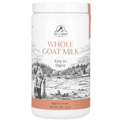 Whole Goat Milk, 1 lb (453 g)