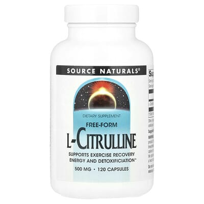 L-Citrulline, 500 mg, 120 капсул