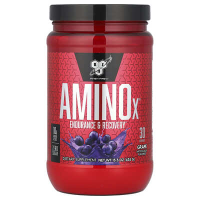 BSN AminoX®, Endurance & Recovery, виноград, 15.3 oz (435 g)