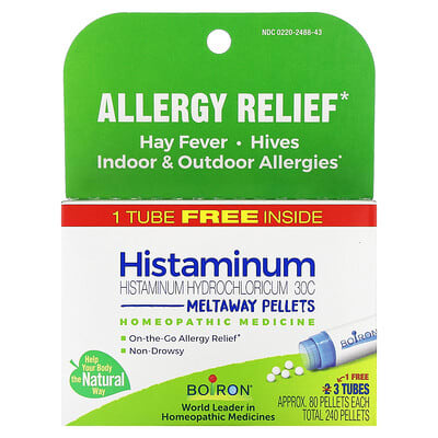 Boiron Histaminum Hydrochloricum 30C 3 тюбика по 80 гранул