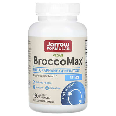 Vegan BroccoMax, 120 Veggie Capsules (17.5 mg per Capsule)