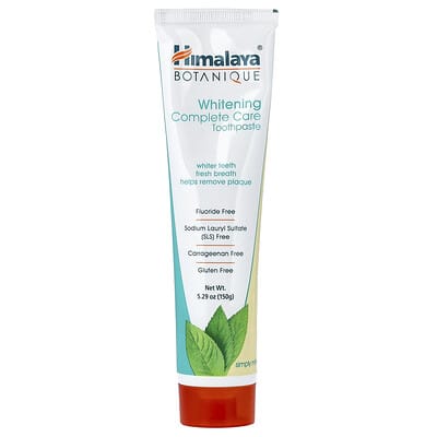 Botanique, Отбеливающая зубная паста, Simply Mint, 5.29 oz (150 g)