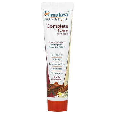 Botanique Зубная паста Complete Care, корица, 5.29 oz (150 g)