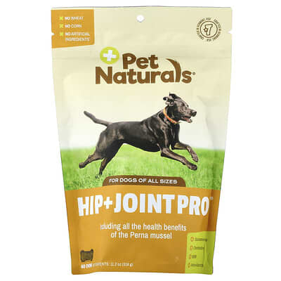 Hip + Joint Pro®, для собак, все размеры, 60 жевательных таблеток, 11.2 oz (318 g)