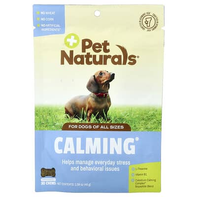 Calming®, For Dogs, All Sizes, 30 Chews, 1.59 oz (45 g)