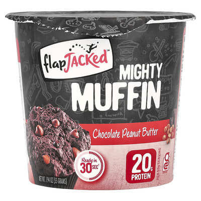 Mighty Muffin, Chocolate Peanut Butter, 1.94 oz (55 g)