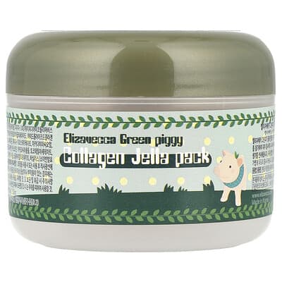 Green Piggy Коллагеновая маска-желе, 3.53 oz (100 g)