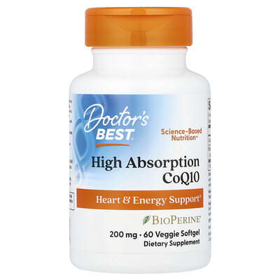 Высокоэффективный CoQ10, 60 Veggie Softgel