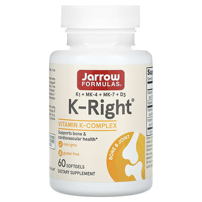 Jarrow Formulas K-Right, 60 мягких капсул