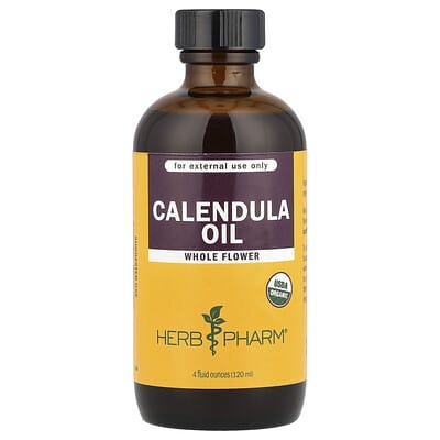 Масло календулы Herb Pharm, 4 fl oz (120 ml)
