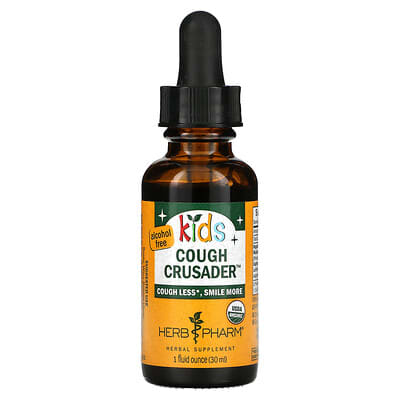 Детское средство от кашля Cough Crusader, без спирта, 1 fl oz (30 ml)
