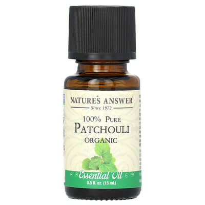 Натуральное органическое эфирное масло Patchouli, 0.5 fl oz (15 ml)