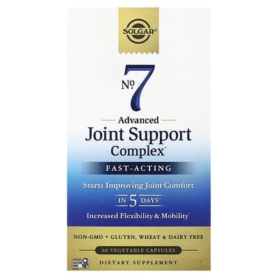 No.7 Advanced Joint Support Complex, 60 растительных капсул