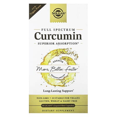 Full Spectrum Curcumin, 90 LiCaps
