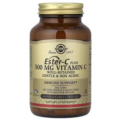 Ester-C® Plus, Vitamin C, 500 mg, 100 Vegetable Capsules
