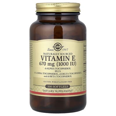 Vitamin E, 100 Softgels