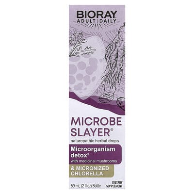 Bioray Microbe Slayer®, детокс микроорганизмов, 2 fl oz (59 ml)