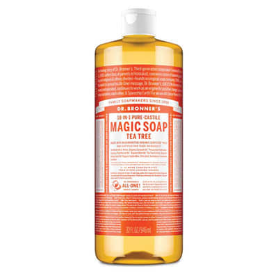 Универсальное мыло Pure-Castile с маслом чайного дерева, 946 ml