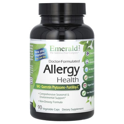 Добавка Emerald Laboratories Allergy Health, 90 Vegetable Caps