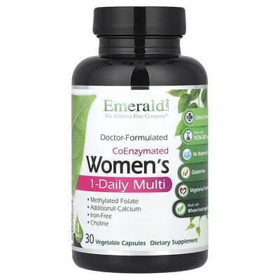 CoEnzymated Женский 1-Daily Multi, 30 Vegetable Capsules