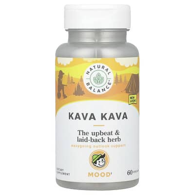 Kava Kava, 60 веганских капсул (450 mg на капсулу)