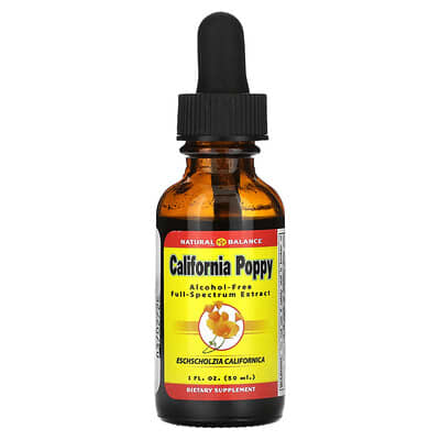 California Poppy, без алкоголя, 1 fl oz (30 ml)