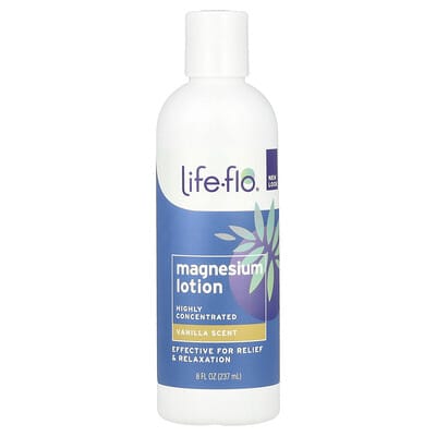 Magnesium Lotion, Vanilla, 8 fl oz (237 ml)