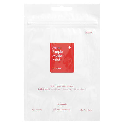 CosRx Acne Pimple Master Patch, патчи от прыщей, 24 шт