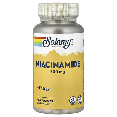 Ниацинамид, 500 mg, 100 VegCaps