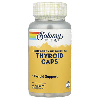 Thyroid Caps™, сублимированные, 60 вегетарианских капсул