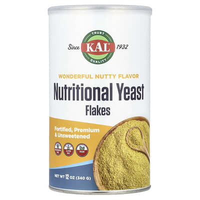 Nutritional Yeast Flakes, Wonderful Nutty, 12 oz (340 g)